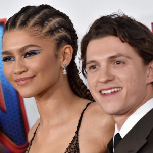 Zendaya and Tom Holland à la première du film "Spider-Man: No Way Home" à Los Angeles