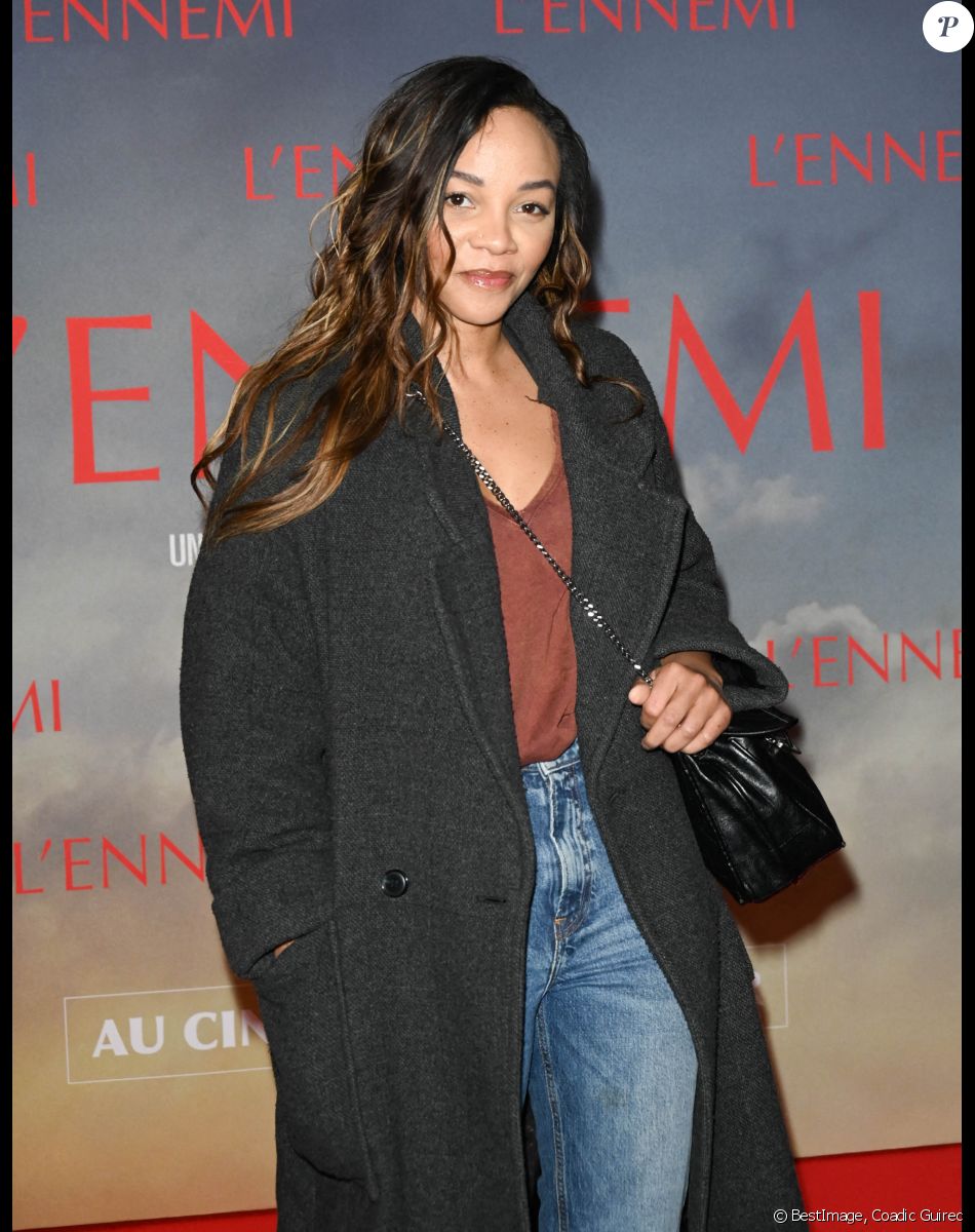 Louisy Joseph - Avant-première du film "L'Ennemi" au cinéma Gaumont Champs-Elysées à Paris le 18 janvier 2022. © Coadic Guirec/Bestimage
