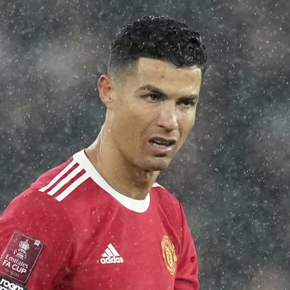 Cristiano Ronaldo lors du match de FA Cup Emirates au stade Old Trafford à Manchester, Royaume Uni. © Andrew Yates/Sportimage/Cal Sport Media/Zuma Press/Bestimage