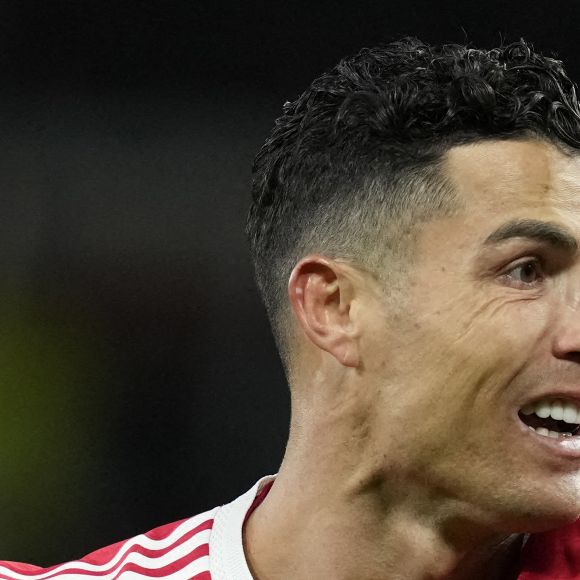 Cristiano Ronaldo lors du match de FA Cup Emirates au stade Old Trafford à Manchester, Royaume Uni, le 4 février 2022. Le match s'est terminé sur un match nul 1-1. © Andrew Yates/Sportimage/Cal Sport Media/Zuma Press/Bestimage