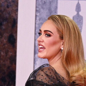 La chanteuse Adele a assisté et activement participé aux BRIT Awards 2022, à l'O2. Londres, le 8 février 2022.