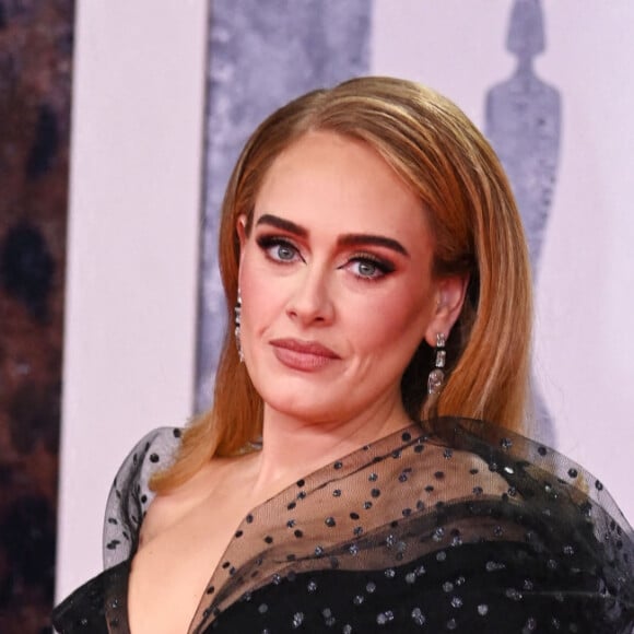 La chanteuse Adele a assisté et activement participé aux BRIT Awards 2022, à l'O2. Londres, le 8 février 2022.