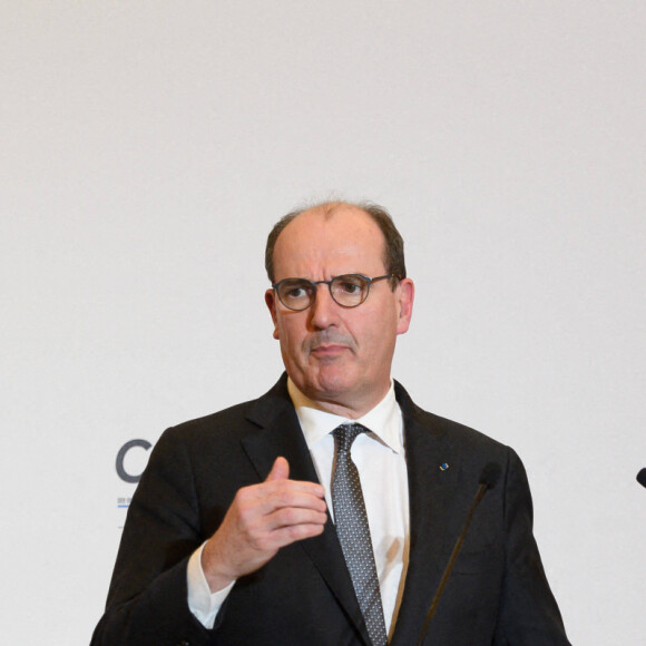 Le premier ministre Jean Castex - Dîner annuel du Conseil de Coordination des organisations Arméniennes de France (CCAF) à L'Hôtel du Collectionneur à Paris le 8 février 2022