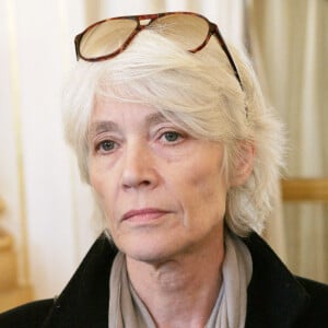 Françoise Hardy décorée au ministère de la Culture à Paris