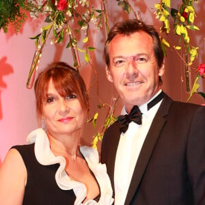 Jean-Luc Reichmann et sa compagne Nathalie - Gala du 75ème Grand Prix de Monaco © Claudia Albuquerque/Bestimage 