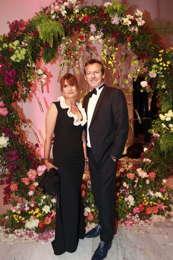 Jean-Luc Reichmann et sa femme Nathalie - Gala du 75ème Grand Prix de Monaco le 28 mai 2017. © Claudia Albuquerque/Bestimage 