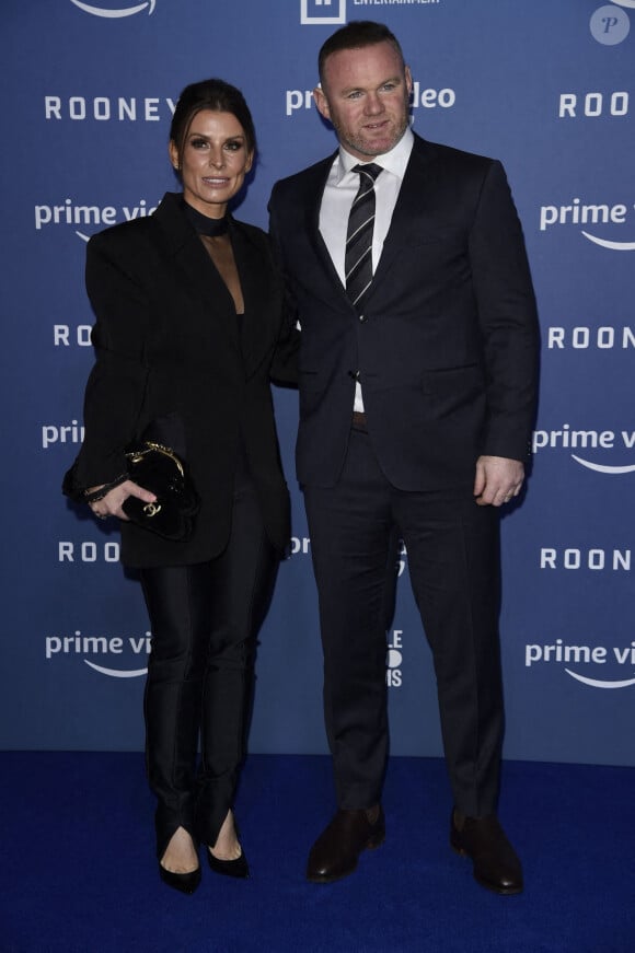 Wayne Rooney et sa femme Coleen - Première du nouveau documentaire Amazon Prime "Rooney" à Manchester.