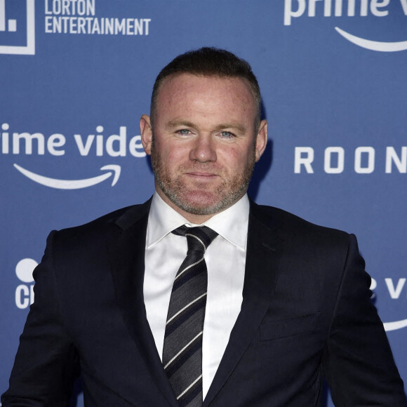 Wayne Rooney - Première du nouveau documentaire Amazon Prime "Rooney" à Manchester le 9 février 2022.