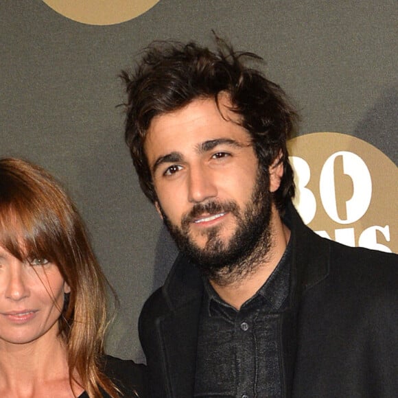 Axelle Laffont et son ex-compagnpn Cyril Paglino - Soirée des 30 ans de Canal + au Palais de Tokyo à Paris le 4 novembre 2014. 