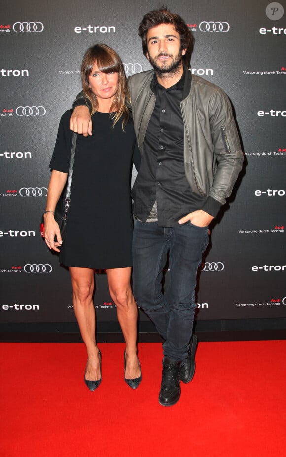 Axelle Laffont officialise avec son ex-compagnon Cyril Paglino (Secret Story 2) - Soiree "Audi-e-tron" au centre culturel L'Electric Paris a la Porte de Versailles a Paris. Le 23 septembre 2013