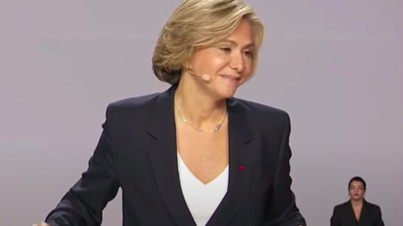 Meeting à Paris de Valérie Pécresse pour l'élection présidentielle 2022