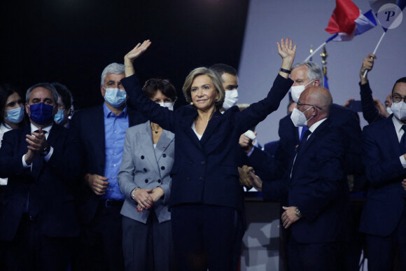 Eric Ciotti lors du meeting de Valérie Pécresse, candidate Les Républicains pour les présidentielles - Zénith de Paris le 13 février 2022