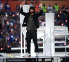 Eminem a participé au concert de la mi-temps du Super Bowl LVI, avec Dr. Dre, Mary J. Blige, 50 Cent et Kendrick Lamar. Inglewood,