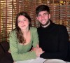 Theo Zidane (fils de Zinédine Zidane) et sa petite amie Alba Lorini dînent en amoureux pour la Saint-Valentin. Story Instagram du 15 février 2022.