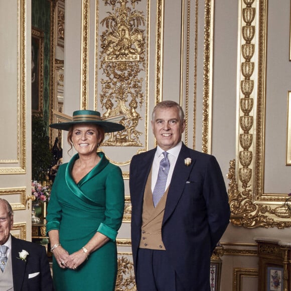 Photos officielles du mariage de la princesse Eugénie et Jack Brooksbank le 12 octobre 2018 © Alex Bramall / PA Wire / Bestimage 