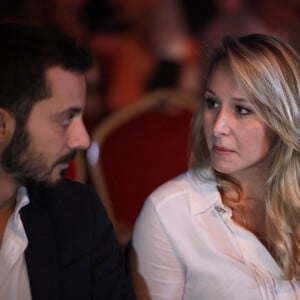 Marion Maréchal et Vincenzo Sofo lors de la Convention de la Droite à Paris