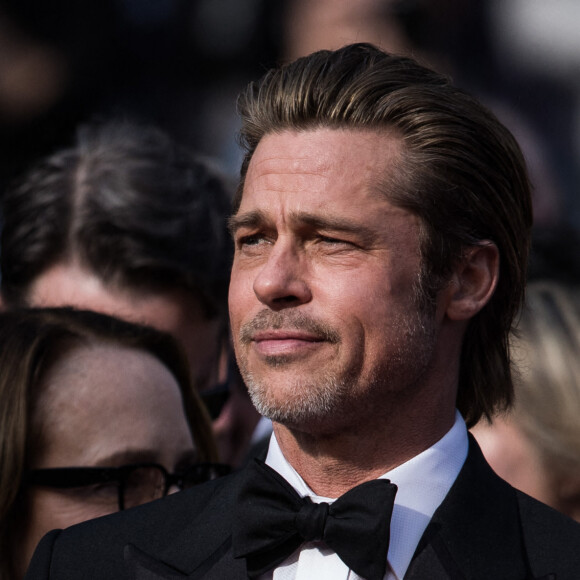 Brad Pitt - Montée des marches du film "Once upon a time... in Hollywood" lors du 72ème Festival International du Film de Cannes. Le 21 mai 2019 © Jacovides-Moreau / Bestimage 