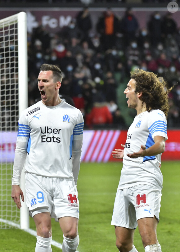 Arkadiusz Milik (OM) - Match de Ligue 1 Uber Eats "Metz - Marseille" au stade Saint-Symphorien.