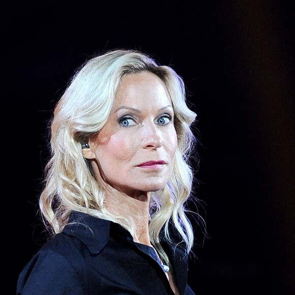 Exclusif - No Tabloids - Rebecca Hampton - Enregistrement de l'émission "Duos Mystères" à la Seine Musicale à Paris, qui sera diffusée le 12 juin sur TF1. © Gaffiot-Moreau / Bestimage