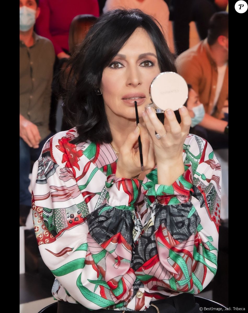 Exclusif - Géraldine Maillet - Enregistrement de l'émission "Touche Pas à Mon Poste (TPMP)", diffusée en direct sur C8 le 9 février © Jack Tribeca / Bestimage