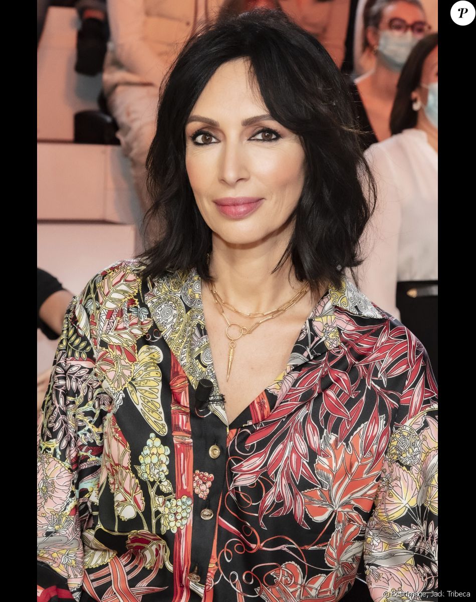 Exclusif - Géraldine Maillet - Sur le plateau de l'émission TPMP (Touche Pas à Mon Poste) présentée en direct par C.Hanouna le 08/02/22 en direct sur C8 - Paris le 08/02/22 © Jack Tribeca / Bestimage