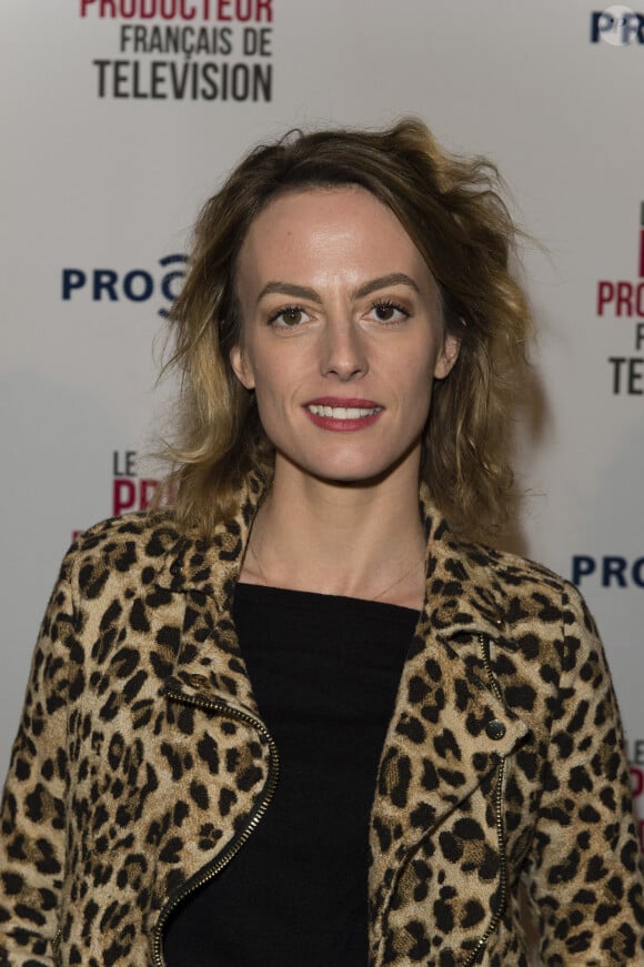 Sara Mortensen - 24ème édition du Prix du Producteur Français de Télévision au Trianon à Paris, le 26 mars 2018. Pierre Perusseau/Bestimage
