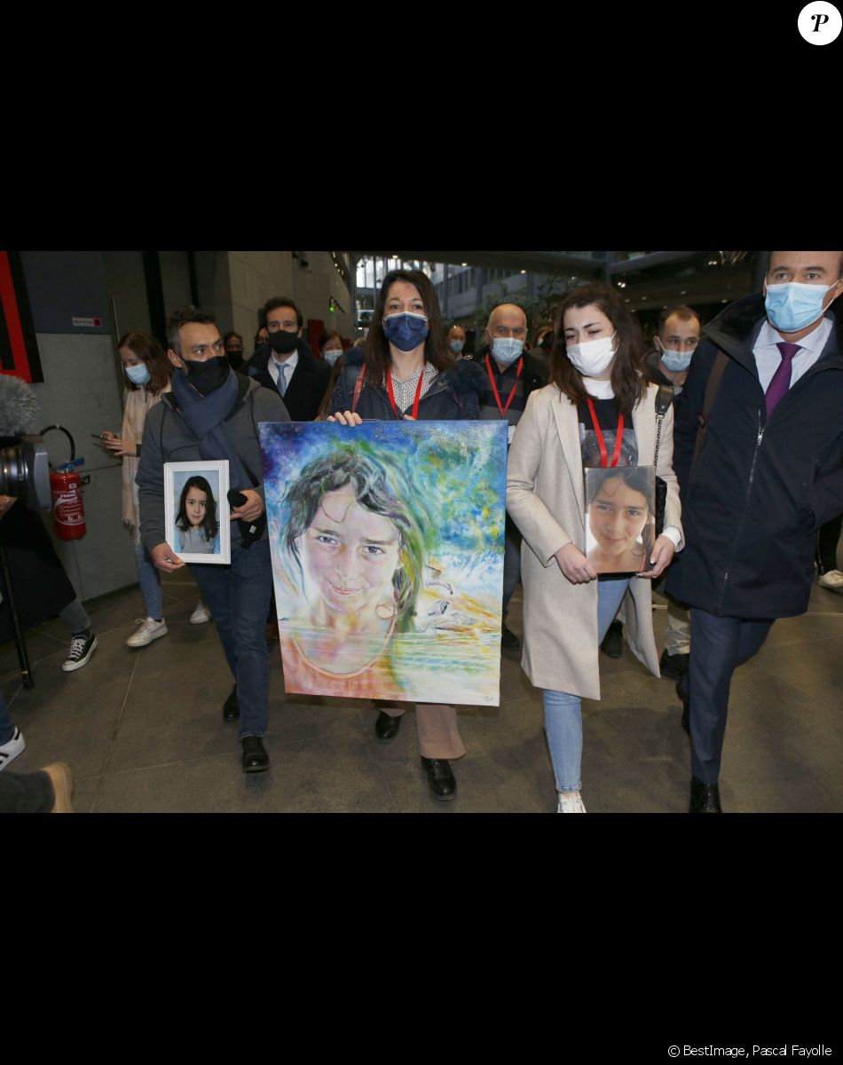 Les parents de Maëlys, Jennifer Cleyet Marrel et Joachim De Araujo lors du procès en assises de Nordhal Lelandais, à Grenoble. Grenoble, (Isère) FRANCE-31/01/2022. © Pascal Fayolle / Bestimage