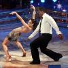 Carl Lewis et sa partenaire Nataly Betty participent à la version italienne de Dancing With The Stars. 10/01/2009