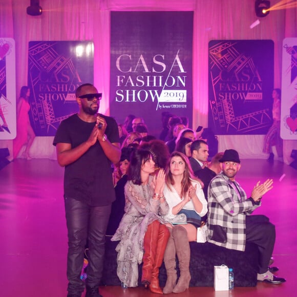 Exclusif - Gims et Vitaa lors de la 14ème édition du Casa Fashion Show au Sofitel Casablanca Tour Blanche à Casablanca, Maroc, le 20 avril 2019.