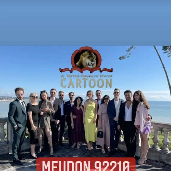 Camille Combal de mariage avec sa femme Marie, sur Instagram en juillet 2021.