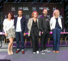 Honorine Magnier, Kamel Belghazi, Ariane Séguillon, Franck Monsigny, Luce Mouchel - Photocall lors du Festival Séries Mania de Lille. Le 27 août 2021.