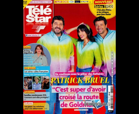 Retrouvez l'interview intégrale d'Ariane Séguillon dans le magazine Télé Star, n° 2369 du 21 février 2022.