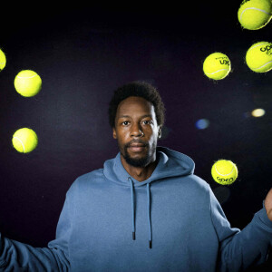 Gaël Monfils lors de l'Open Sud de France 2022 à Montpellier, France, le 1er février 2022. © Jean-Baptiste Autissier/Panoramic/Bestimage