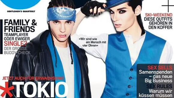 Tokio Hotel : L'élégant GQ affiche Bill et Tom Kaulitz en couverture... C'est quoi ce délire ?