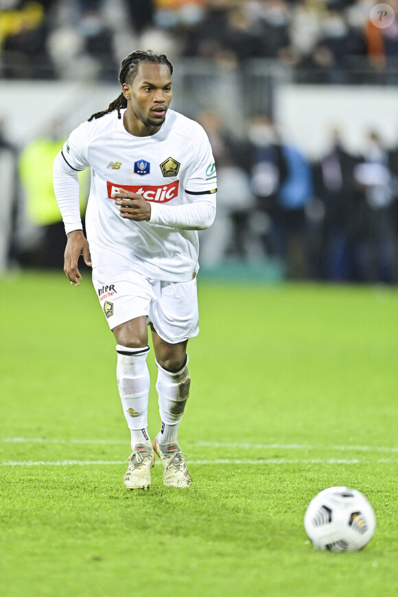 Renato Sanches (Losc) - 16ème de finale de la Coupe de France 2022 "Lens - Lille (2-2 / tab 4-3)" au stade Bollaert-Delelis, le 4 janvier 2022.