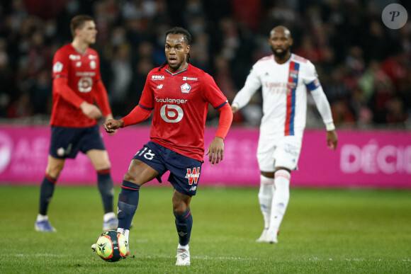 Renato Sanches (LOSC) - Match de Ligue 1 Uber Eats "Lille - Lyon (0-0)" au stade Pierre Mauroy, le 12 décembre 2021.