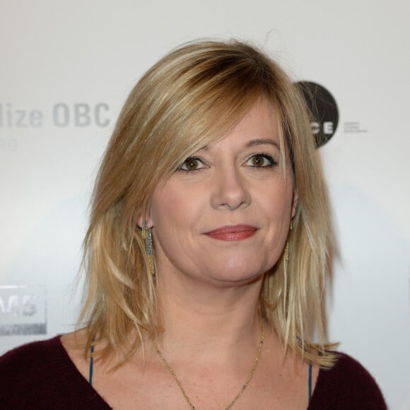 Flavie Flament - 25ème édition des Trophées du Film Français 2018 au Palais Brongniart à Paris, le 6 février 2018. © Coadic Guirec/Bestimage 