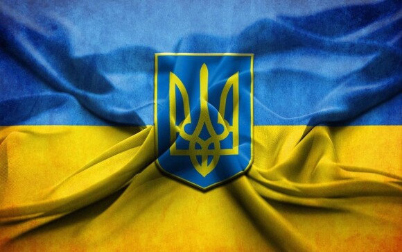 Le drapeau que tous les Ukrainiens ont posté sur leurs réseaux sociaux. @ Instagram