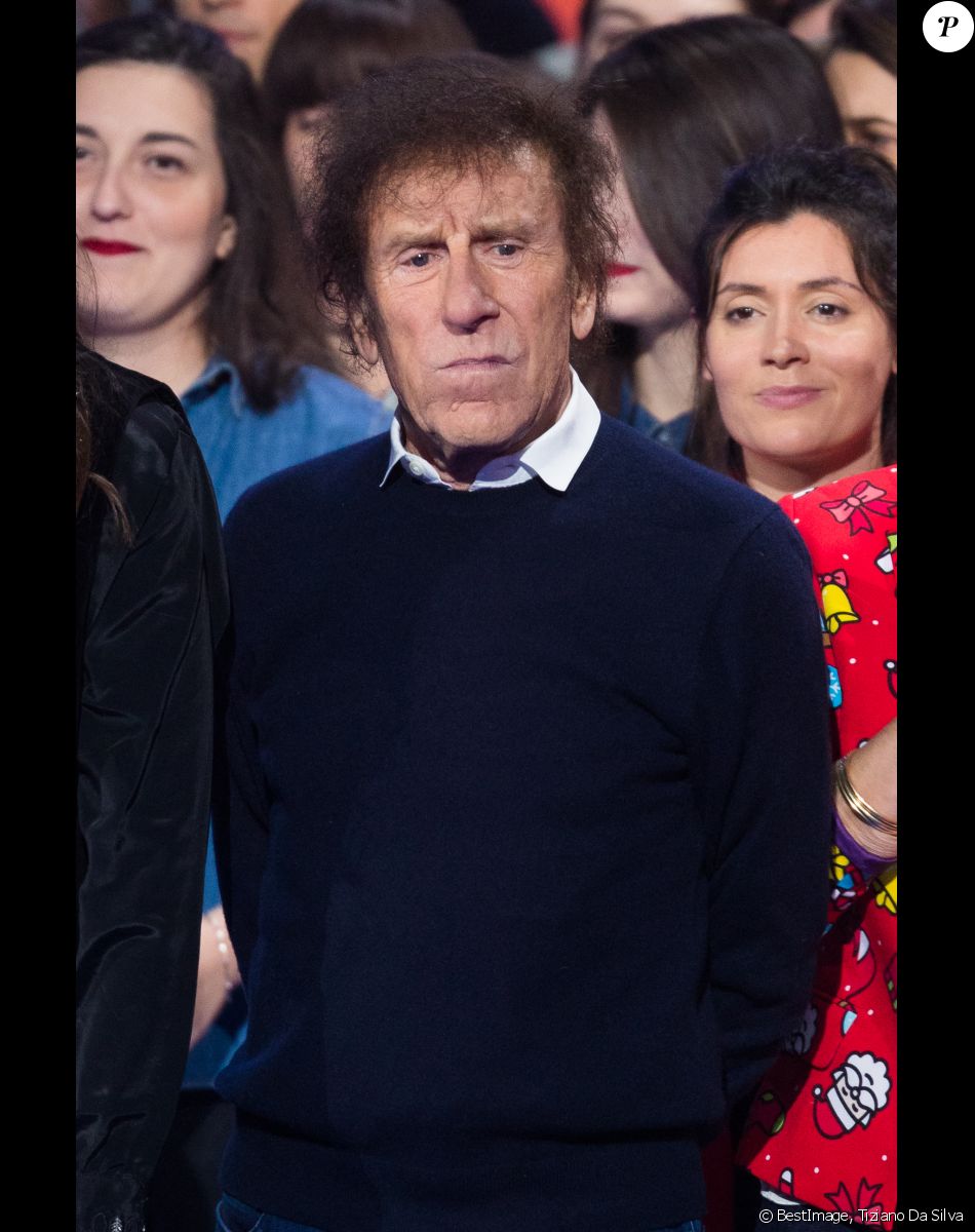 Alain Souchon - Deuxième jour de la 33ème édition du Téléthon au Parc de la Villette à Paris le 7 décembre 2019. © Tiziano Da Silva/Bestimage
