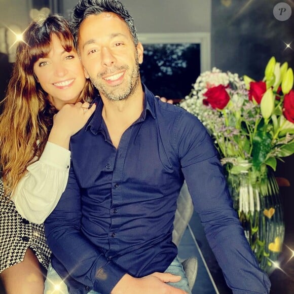 Laetitia Milot et son mari Badri. Instagram. Le 14 février 2022.
