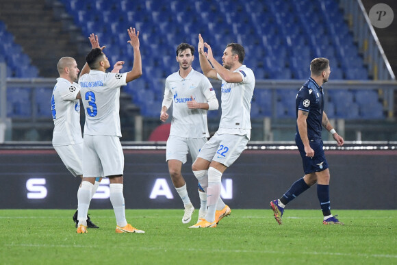 Artem Dzyuba - Match de football en ligue des Champions (Champions League) Lazio contre Zenit (3-1) de saint Petersbourg à Rome le 24 novembre 2020. © Inside / Panoramic / Bestimage