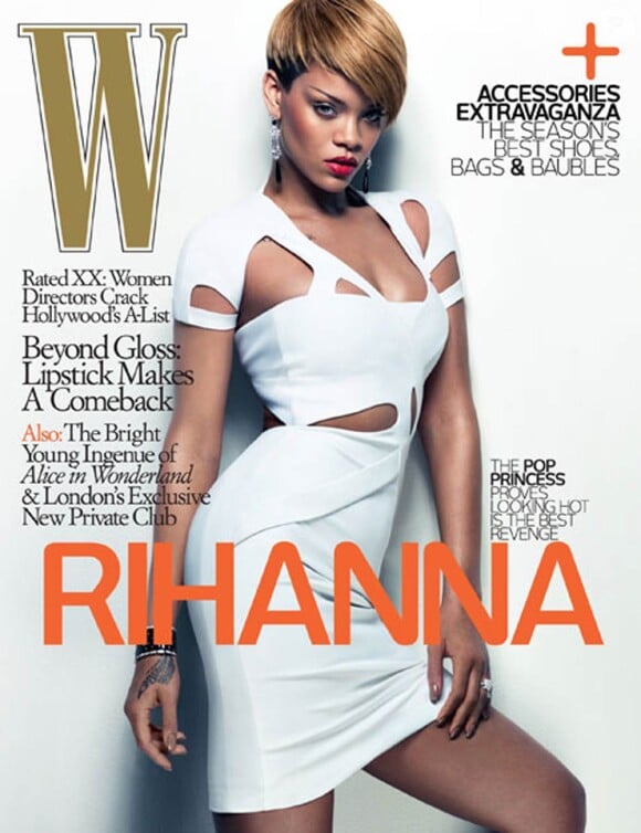 Rihanna en couverture de W magazine