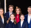 La princesse Mary de Danemark, la princesse Josephine, la princesse Isabella, le prince Vincent, le prince Christian, le prince Frederik de Danemark - La famille royale du Danemark se rend sur l'émission de TV 2 à l'occasion du 50ème anniversaire de la princesse Mary de Danemark à Copenhague au Danemark le 6 février 2022.