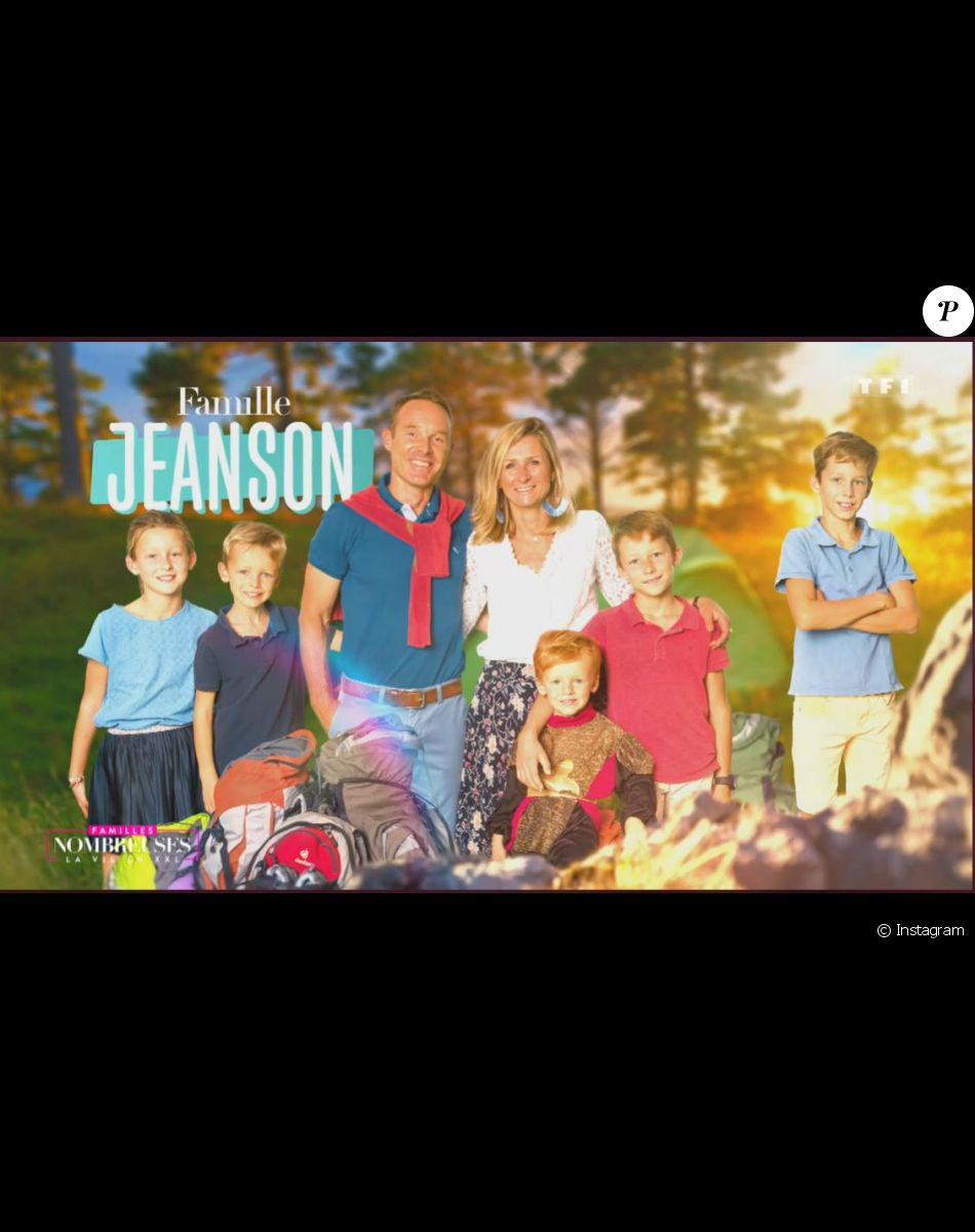 La famille Jeanson de "Familles nombreuses"