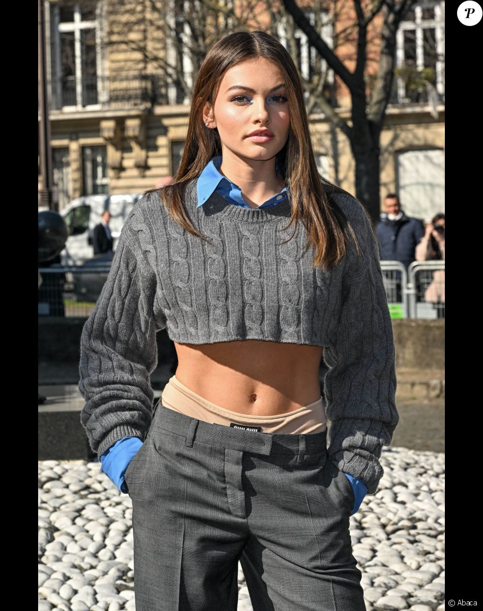 Thylane Blondeau : Craquante, elle sonne la fin de la Fashion Week avec