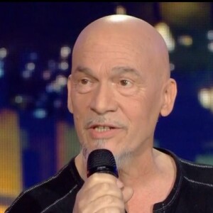 Florent Pagny dans l'émission "Unis pour l'Ukraine", sur France 2. Le 8 mars 2022.