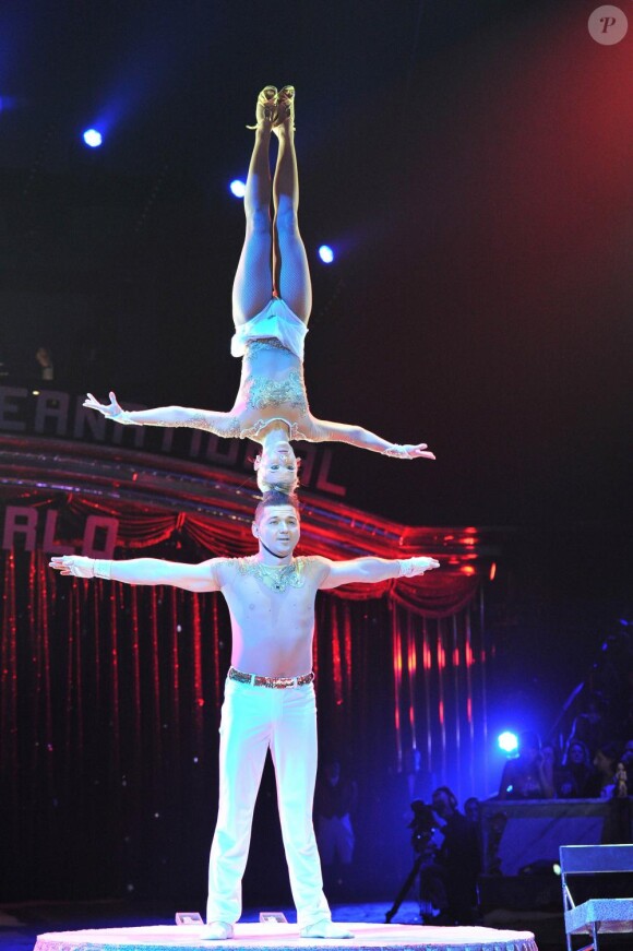 Ouverture du Festival International du Cirque de Monte-Carlo. 14/01/2010