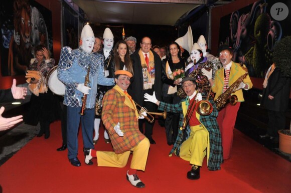 Ouverture du Festival International du Cirque de Monte-Carlo. 14/01/2010