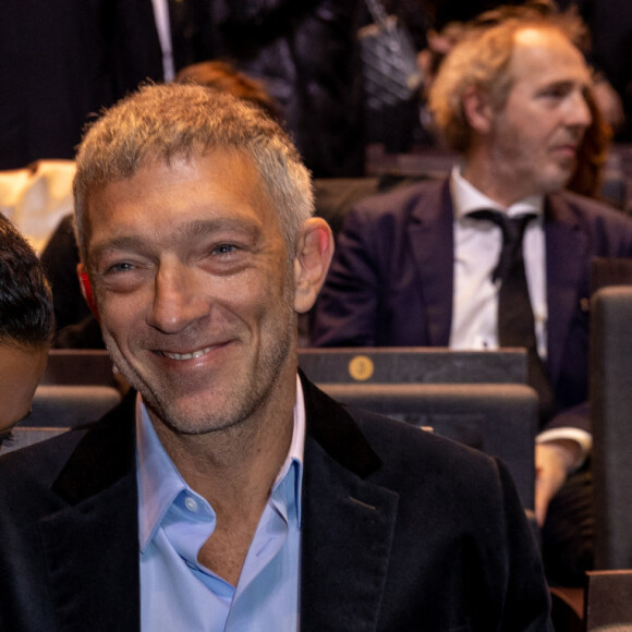 Vincent Cassel et sa femme Tina Kunakey - People dans la salle lors de la 45ème cérémonie des César à la salle Pleyel à Paris le 28 février 2020 © Olivier Borde / Dominique Jacovides / Bestimage 