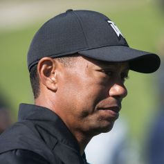 Tiger Woods pendant le tournoi de golf "Coupe des Célébrités" au Riviera Country Club de Brentwood, à Los Angeles, Californie. © Prensa Internaciona/Zuma Press/Bestimage